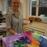 Malkurs - Acrylbilder - März 2016