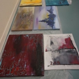 Malkurs - Acrylbilder - März 2016