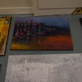 Malkurs - Acrylbilder - März 2016