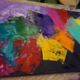 Malkurs - Acrylbilder - März 2016