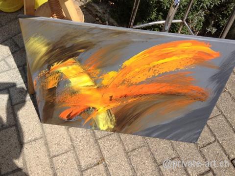 Acrylbild Malkurs – 07. September 2013