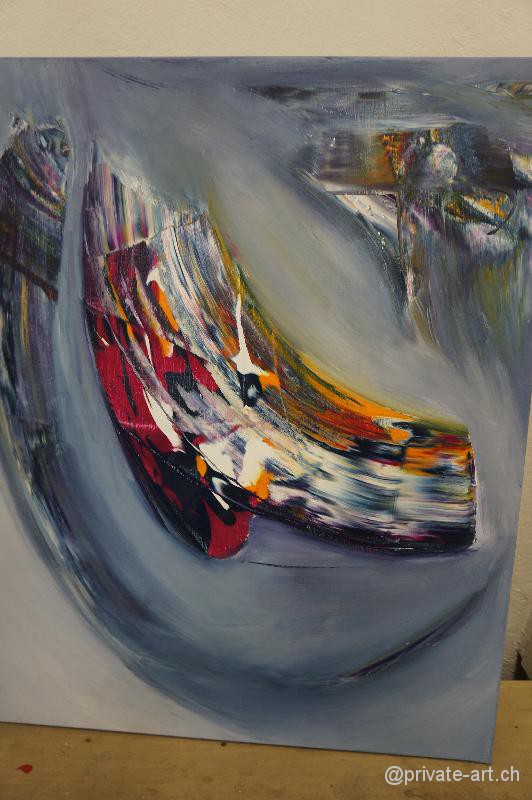 Acrylbild Malkurs – 28. September 2013