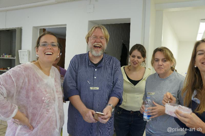 Acrylbild Malkurs – 28. September 2013