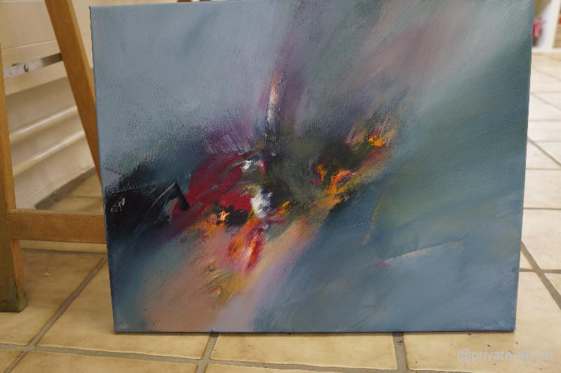 Acrylbild Malkurs – 28. September 2013