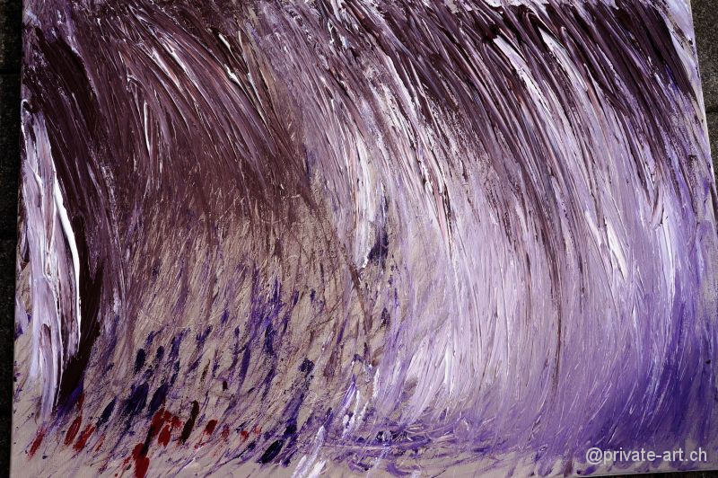 Acrylbild Malkurs Februar 2014