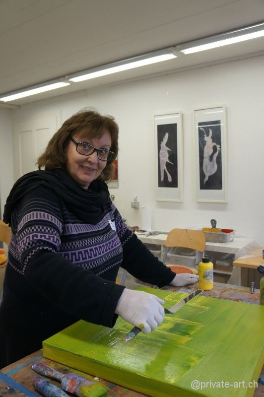 Acrylbild-Malkurs-Januar-2014