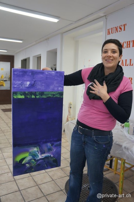 Acrylbild-Malkurs-Januar-2014