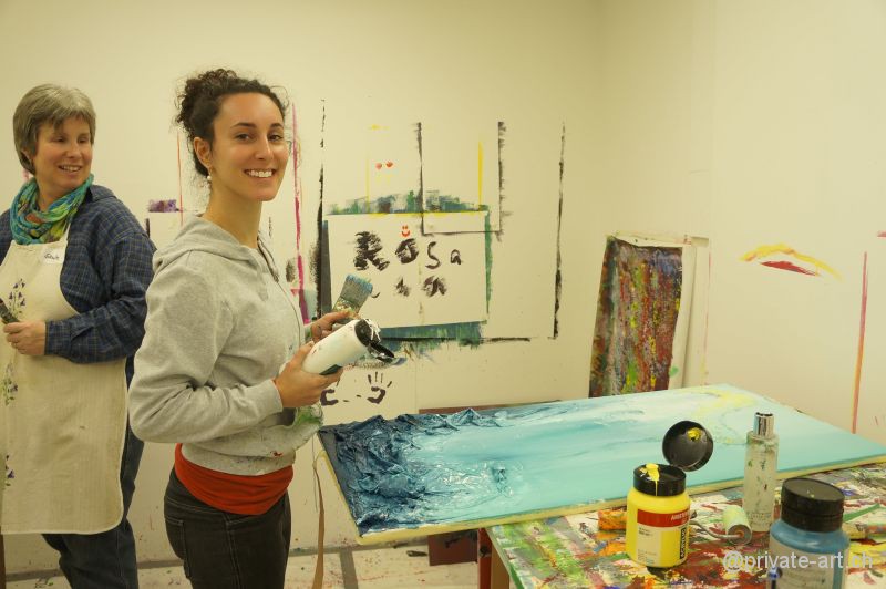 Acrylbild-Malkurs-Januar-2014