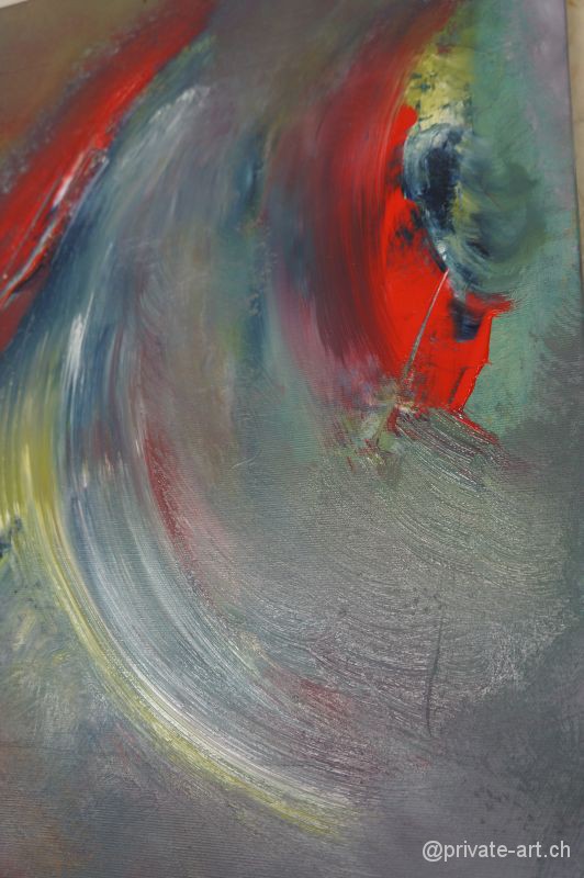 Acrylbild malen – Malkurs April 2014