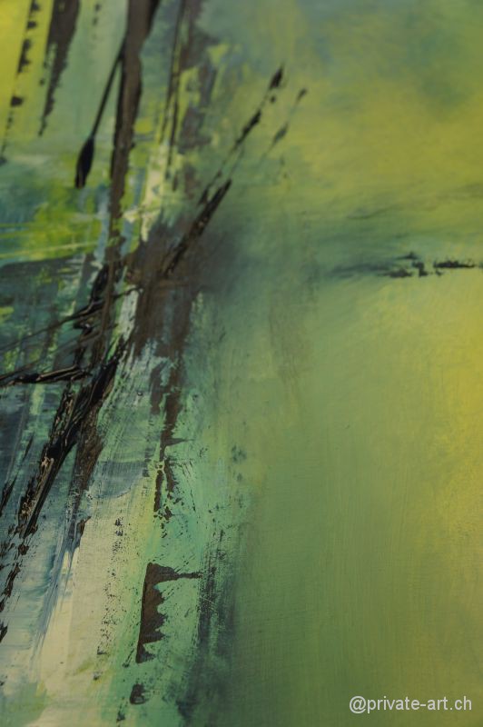 Acrylbild malen – Malkurs April 2014