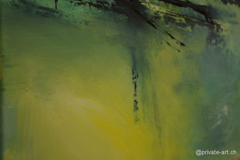 Acrylbild malen – Malkurs April 2014