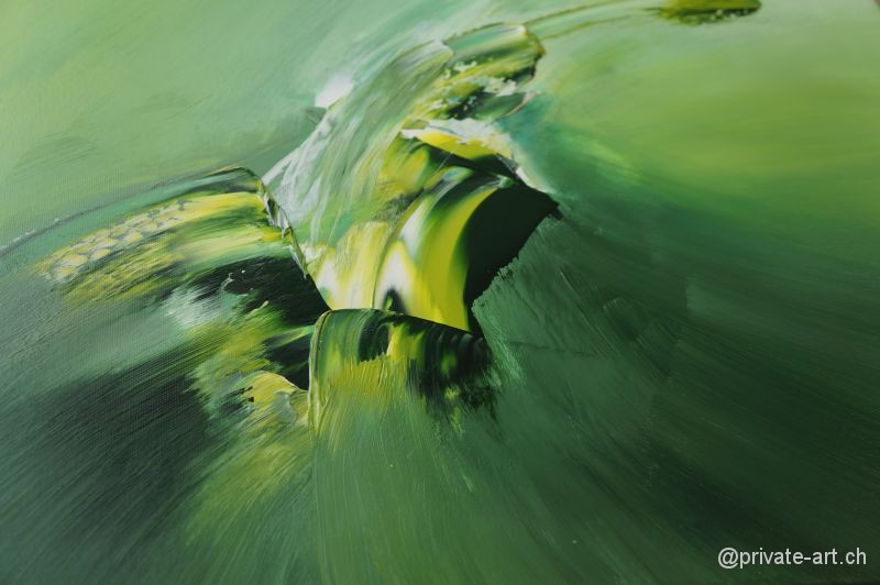 Acrylbild malen – Malkurs April 2014