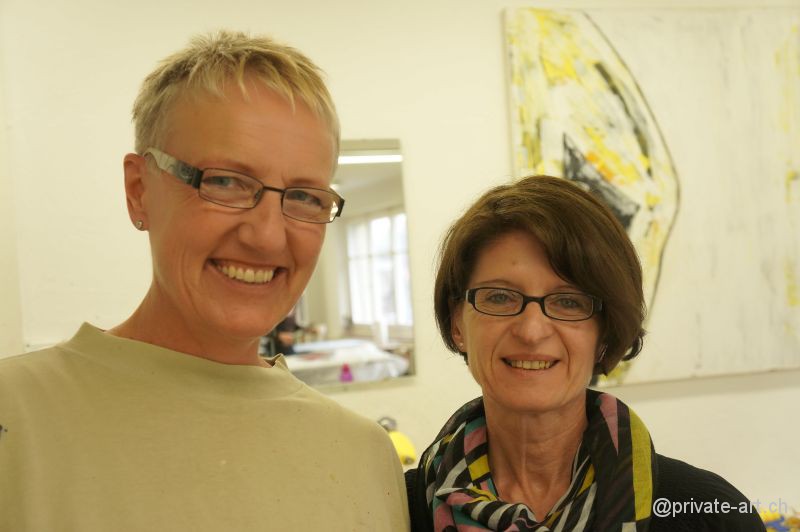 Acrylbild malen – Malkurs April 2014