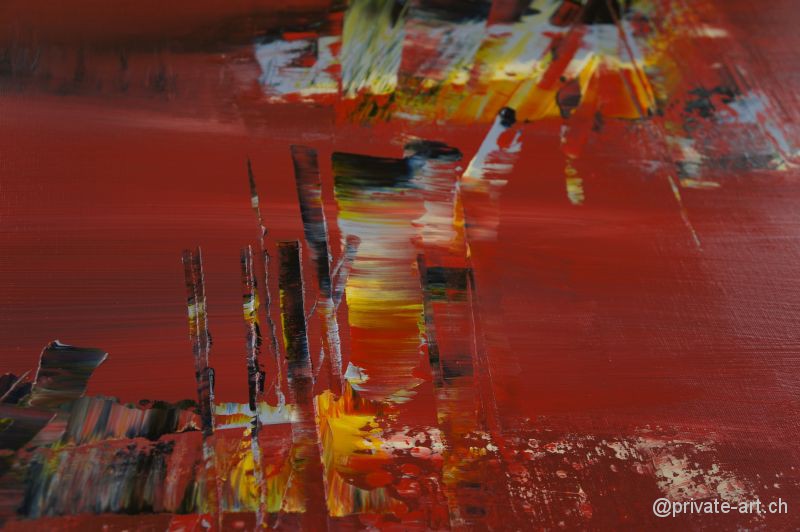 Acrylbild malen – Malkurs April 2014