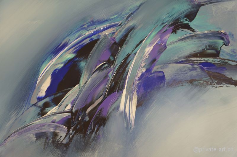 Acrylbild malen – Malkurs April 2014