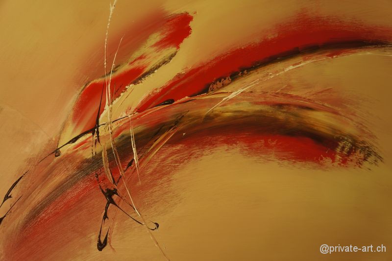 Acrylbild malen – Malkurs April 2014