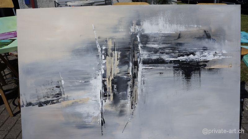 Acrylbild malen – Malkurs Mai 2014