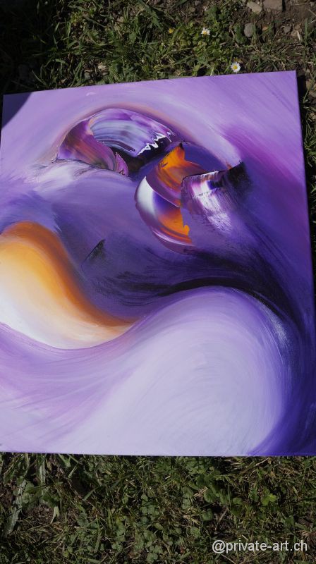 Acrylbild malen – Malkurs Mai 2014